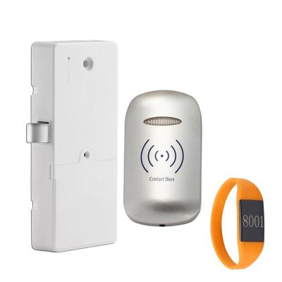 China Wristband Plastic Card EM 125Khz RFID Electronic Locker Lock,Cabinet Sauna Lock for Office Hotel Home Pool for sale