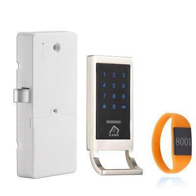 China Zinc Alloy Cabinet Lock Digital Smart Locker Door Lock with Hidden RFID Card Reader for Swimming Pool, Gym, Golf Course, Supermarket for sale