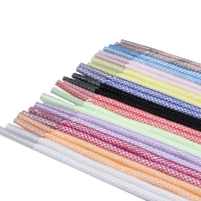 China Flat Wholesale Round Laces A Variety Of Colors Sport Laces 60-200cmCheckered Laces for sale