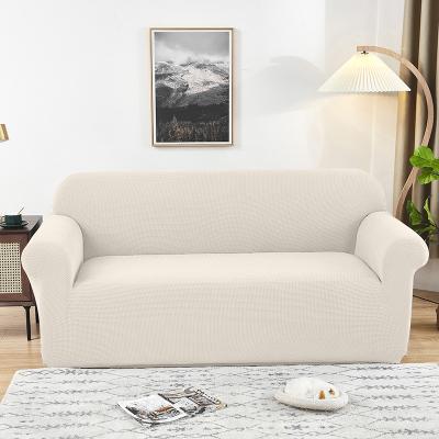 China Viable Wholesale Custom Thickened Waffle Fleece Fully Enclosed Elastic Universal Waterproof Sofa Cover for sale