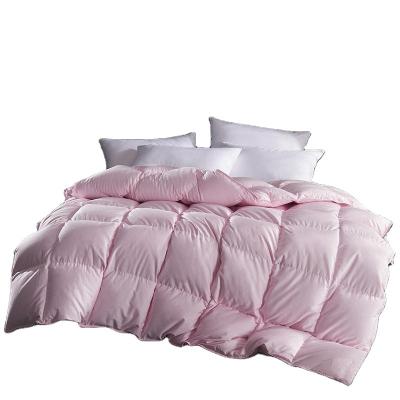 China Winter Sustainable Luxury Hotel Comforter High End Feather Thickened King Bed Warm Cotton Comforter For Living Room for sale