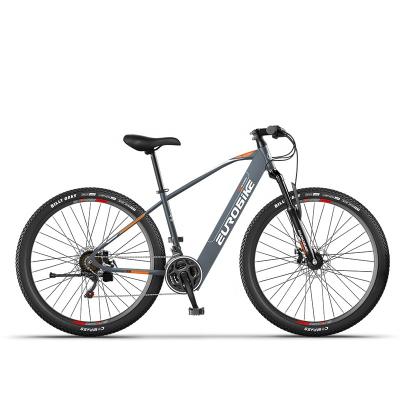 China Steel Modern Electric Bike 21 Speed ​​29 Inch Adult Bicycle Electric Mountain Bike Steel Frame for sale