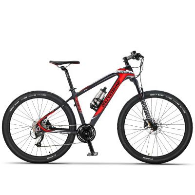 China Carbon Fiber Fashion 27.5 Inch Mountain Bike 8 Speed ​​Electric Carbon Fiber Bike Adults 27.5 Inch for sale