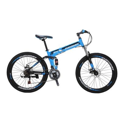 China New Fashion Steel Folding Bike 21 24 Speed ​​Customized OEM/ODM Best Fold Up Bike Price One Second Folding Bike Frame for sale