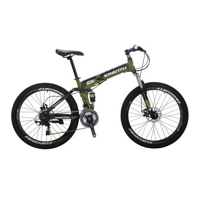 China New Fashion Steel Folding Bike 21 24 Speed ​​Customized OEM/ODM Best Fold Up Bike Price One Second Folding Bike Frame for sale