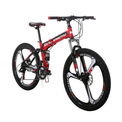 China New Fashion Steel Folding Bike 21 24 Speed ​​Customized OEM/ODM Best Fold Up Bike Price One Second Folding Bike Frame for sale