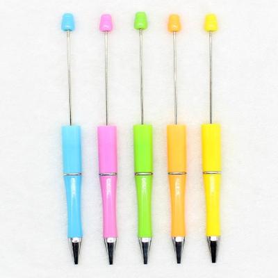 China office & Decorative beaded school pen park beadable pen adds a bead pen for sale