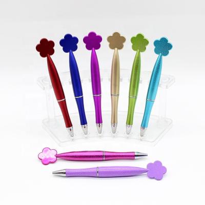 China Promotional Hot Sale Flower Shape Logo Pen Cute Promotional Pen With Custom Logo for sale