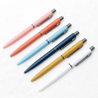 China Hotel promotional pen cheap metal pen with custom laser logo for sale