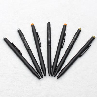 China Promotional Pen Business Promotional Pen Black Ball Head Touch Screen Colorful Pen Metal Pen Special Signature Pen for sale