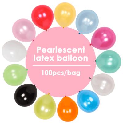 China Wholesale 2.2g pearl balloon birthday 10 inch latex balloon for party decoration high quality balloon for sale