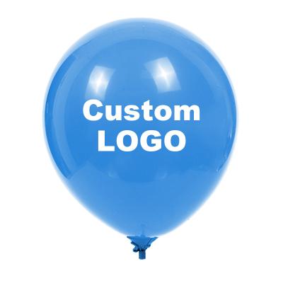 China Latex Celebration Custom Printing Latex Advertizing Balloon Promotional Print Logo Rubber Balloons For Party Decoration Company for sale