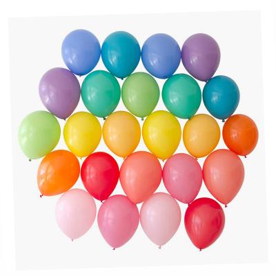 China Latex 10 Inch Matte Latex Balloons Assorted Colors for Birthday Party Wedding Birthday Baby Shower Decoration for sale