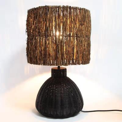 China 2021 NEW ECO-FRIENDLY RATTAN LAMP TABLE LAMP HANGING LAMPS FOR HOME DECOR for sale