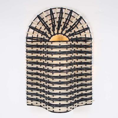 China New Design Modern Hotel Decorate Modern Style Natural Rattan Wall Sconce Lamp for sale