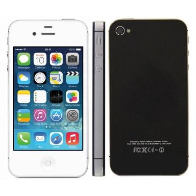 China Original refurbished mobile phones used 8G 16G 32G smart phone for iphone4 for 4s phone opened 3.5 inch for sale