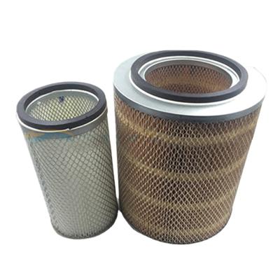 China Quality Assurance 50CM*20CM Truck Air Filter Cylindrical Shape Automobile Filter Element for sale