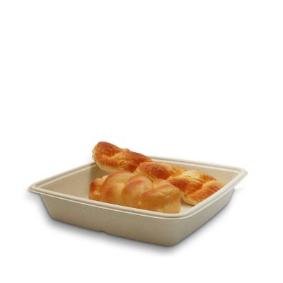 China Wholesale 900ml Disposable 100% Eco-Friendly Biodegradable Fast Food Packaging for sale