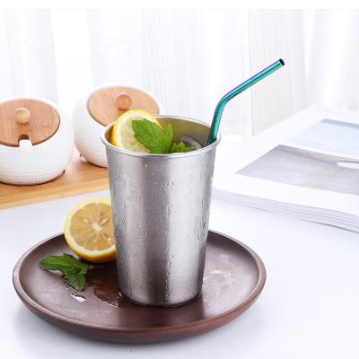 China Viable Metal Straw Stainless Steel Straws Reusable Drinking Set from Amazon for sale