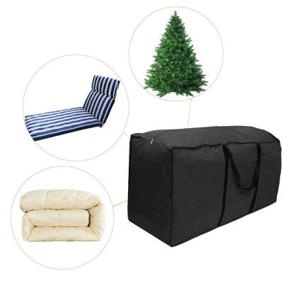 China Durable Waterproof Outdoor Garden Furniture Tent Cushions Pocket Crate Cover Extra Large Christmas Tree Storage Bag for sale