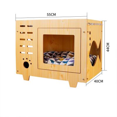 China Cats cat show cages outdoor cat travel cage wood cat cage for sale