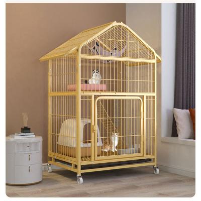 China Stocked cat house cage cat display cage cat home cage for sale