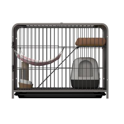 China Stocked Christmas sales promotion cat cage bunk pet berrding house cat clinic cage for sale