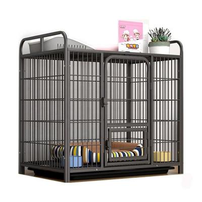 China Stocked dog cages crates hevay duty dog cage wire mesh cage for dogs for sale