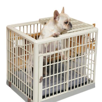 China Stocked Christmas sales promotion dog kennel cage stainless steel square tube pet cage cats and dogs cages for sale