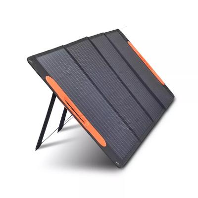 China 100w 120w 180w 200w 300w 400w Portable Folding Photovoltaic Panel Solar Panel Camping Solar Charging Foldable Kit for sale