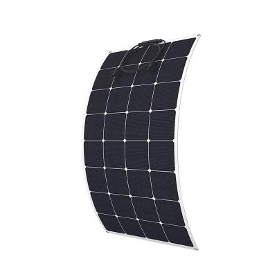 China Home Commercial Flexible Flexible Solar Power System Marine Semi Flexible Solar Panel Solar System Paneles Solares 70W 110W 160W for sale