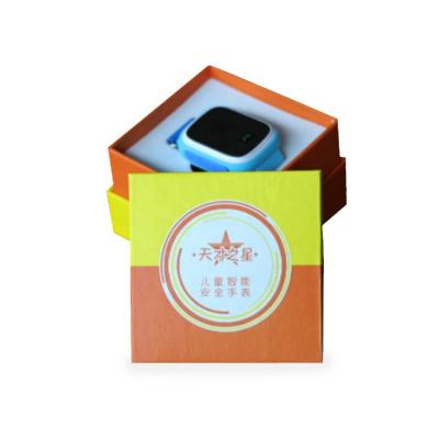 China 2021 Wholesale Custom Paper Watch Boxes Recycled Materials China Factory OEM Watch Box Packaging Boxes For Single Watch for sale