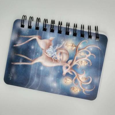 China 3D Spiral Notebook with PP Cover Hard for sale