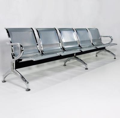 China Silver Gray Color Price Airport Chair Hospital Waiting Chair / Traditional Waiting Room Waiting Chairs for sale