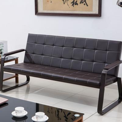 China Modern Popular Comfortable 1+1+3 Steel Frame Sofa For Office Reception Area Office Furniture Classic Waiting Sofa for sale