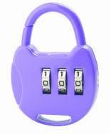 China 3 Digit Travel Bag Lock Combination Travel Bag Lock for sale