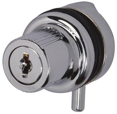 China 224 Single Glass Door Locks D25MM for sale