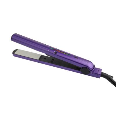 China Suitable for outdoor most type hair ceramic flats or tourmaline coating LED indicator flat iron hair straightener for sale