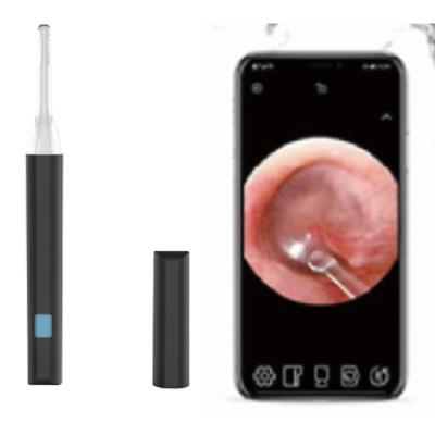 China 1.5h Electric Ear Wax Remove Video Ear Pick With WIFI Camera Connect Portable Smart Ear Carrying Otoscopee Remover for sale