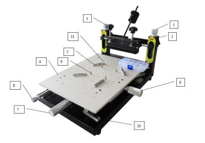 中国 高精度の PCB の生産ラインのための手動はんだののりプリンター機械 販売のため