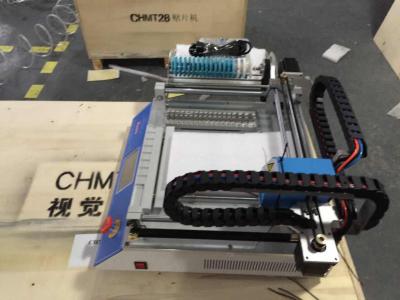 China Picareta do Desktop CHMT28 SMT e máquina pequenas do lugar, máquina SMD Mounter da colocação de SMT à venda