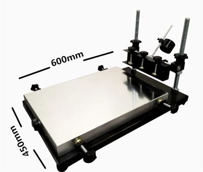 中国 より大きいサイズ手動SMTのステンシル プリンター450*600mmスクリーンの印字機4560 販売のため