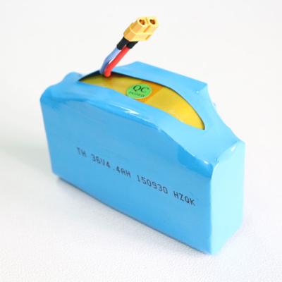 China Hot Sale 36v 4.4ah Deep Cycle Lifepo4 Lithium Battery Cell Solar Batteries 6.5 Inch Rechargeable Lithium Battery Cells for sale