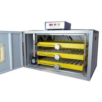 China Farms Dual Cheap Fully Automatic 180 Power Chicken Solar Roller Egg Incubator For Hatching Eggs for sale