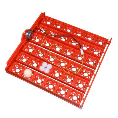 China Farms 36pcs tray with automatic egg turning motor/plastic incubator egg tray for sale for sale