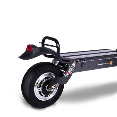 China Unisex Powerful Motor Strong Frame Off Road Scooters Cheap Electric Scooter Double Motor With Seat for sale