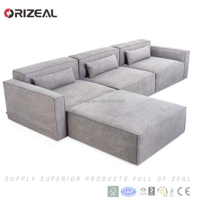 China Sectional Sofa Fabric Furniture Living Room Sets Modern Modular Sofa for sale