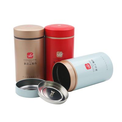 China Tea Printing Custom Round Cans Tea Cans Coffee Cans Supplier for sale