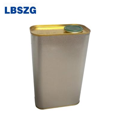 China Household Products Customized Professional Square Lubricating Oil Tin For Oil Box for sale