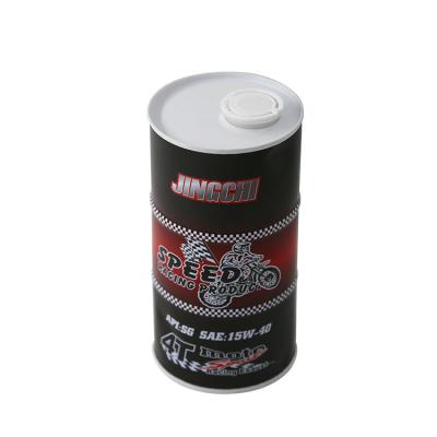 China Car Decorative Square Oil Household Products 1L Engine Oil Can Tin Can for sale